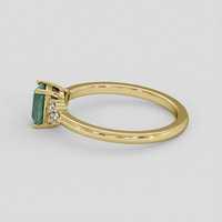 0.93 Ct. Alexandrite Ring, 10K Yellow Gold 4
