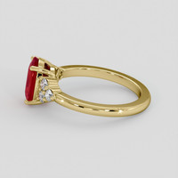1.80 Ct. Ruby Ring, 10K Yellow Gold 4