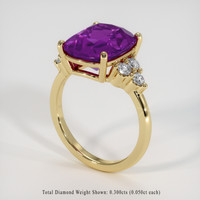 4.86 Ct. Gemstone Ring, 14K Yellow Gold 2