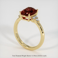 2.94 Ct. Gemstone Ring, 14K Yellow Gold 2