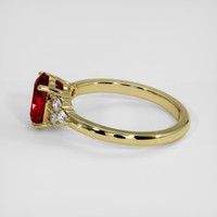 1.67 Ct. Ruby Ring, 14K Yellow Gold 4
