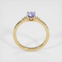0.58 Ct. Sapphire Ring, 14K Yellow Gold 3