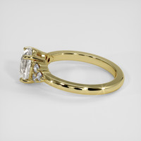 2.05 Ct. White Sapphire Ring, 14K Yellow Gold 4