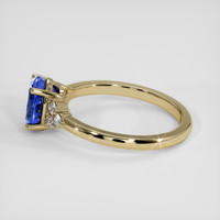 1.93 Ct. Blue Sapphire Ring, 14K Yellow Gold 4