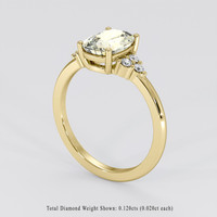 1.96 Ct. Yellow Sapphire Ring, 14K Yellow Gold 2