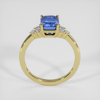 2.63 Ct. Blue Sapphire Ring, 14K Yellow Gold 3