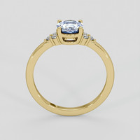 1.00 Ct. Bi Color / Parti Sapphire Ring, 14K Yellow Gold 3