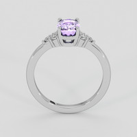 1.40 Ct. Bluish Purple Sapphire Ring, 14K Yellow Gold 3