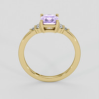 1.52 Ct. Purple Sapphire Ring, 14K Yellow Gold 3