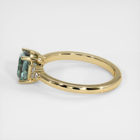 1.20 Ct. Sapphire Ring, 14K Yellow Gold 4
