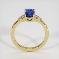 1.57 Ct. Blue Sapphire Ring, 18K Yellow Gold 3