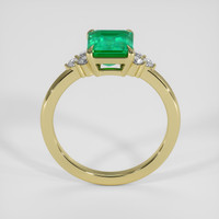 1.68 Ct. Emerald Ring, 18K Yellow Gold 3