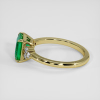 1.68 Ct. Emerald Ring, 18K Yellow Gold 4
