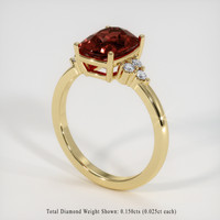 2.94 Ct. Gemstone Ring, 18K Yellow Gold 2