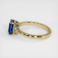 2.32 Ct. Bi Color Sapphire Ring, 18K Yellow Gold 4