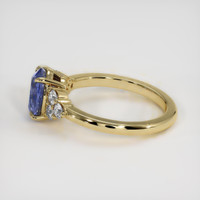 1.87 Ct. Blue Sapphire Ring, 18K Yellow Gold 4