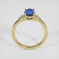 1.67 Ct. Blue Sapphire Ring, 18K Yellow Gold 3