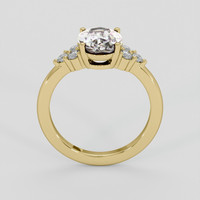 2.15 Ct. Color Change Sapphire Ring, 18K Yellow Gold 3