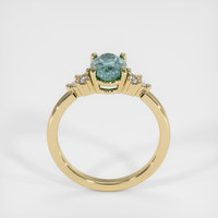 1.39 Ct. Sapphire Ring, 18K Yellow Gold 3