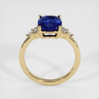 4.45 Ct. Color Change Sapphire Ring, 18K Yellow Gold 3