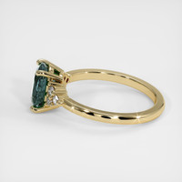 1.65 Ct. Sapphire Ring, 18K Yellow Gold 4