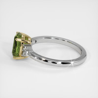 1.66 Ct. Gemstone Ring, 14K Yellow & White 4