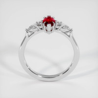 0.57 Ct. Ruby Ring, Platinum 950 3