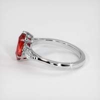 1.50 Ct. Ruby Ring, Platinum 950 4