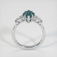 2.40 Ct. Sapphire Ring, Platinum 950 3