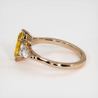 1.29 Ct. Sapphire Ring, 14K Rose Gold 4