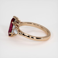 1.61 Ct. Ruby Ring, 18K Rose Gold 4