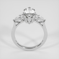 2.06 Ct. White Sapphire Ring, 10K White Gold 3