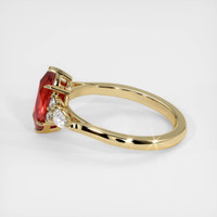 1.50 Ct. Ruby Ring, 14K Yellow Gold 4