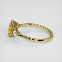 1.51 Ct. Yellow Sapphire Ring, 14K Yellow Gold 4