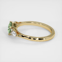 0.89 Ct. Sapphire Ring, 14K Yellow Gold 4
