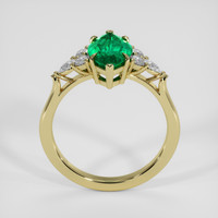 2.82 Ct. Emerald Ring, 18K Yellow Gold 3