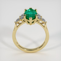 2.59 Ct. Emerald Ring, 18K Yellow Gold 3
