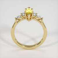 1.26 Ct. Yellow Sapphire Ring, 18K Yellow Gold 3