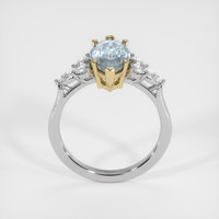 1.74 Ct. Gemstone Ring, 14K Yellow & White 3