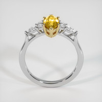 1.29 Ct. Sapphire Ring, 14K Yellow & White 3