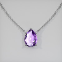 1.50 Ct. Gemstone Necklace, Platinum 950 1