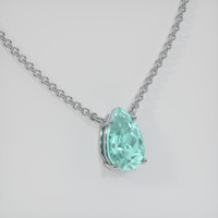 1.83 Ct. Gemstone Necklace, Platinum 950 2