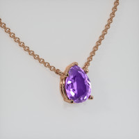 1.50 Ct. Gemstone Necklace, 14K Rose Gold 2