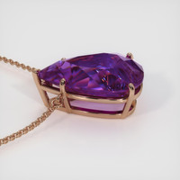 59.75 Ct. Gemstone Necklace, 14K Rose Gold 3