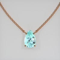 1.83 Ct. Gemstone Necklace, 14K Rose Gold 1