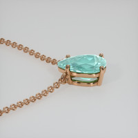 1.83 Ct. Gemstone Necklace, 14K Rose Gold 3