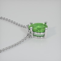 1.08 Ct. Gemstone Necklace, 14K White Gold 3