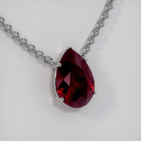 15.74 Ct. Gemstone Necklace, 18K White Gold 2