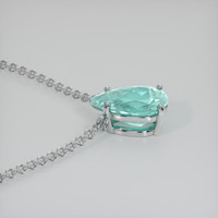 1.83 Ct. Gemstone Necklace, 18K White Gold 3