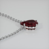 2.18 Ct. Gemstone Necklace, 18K White Gold 3